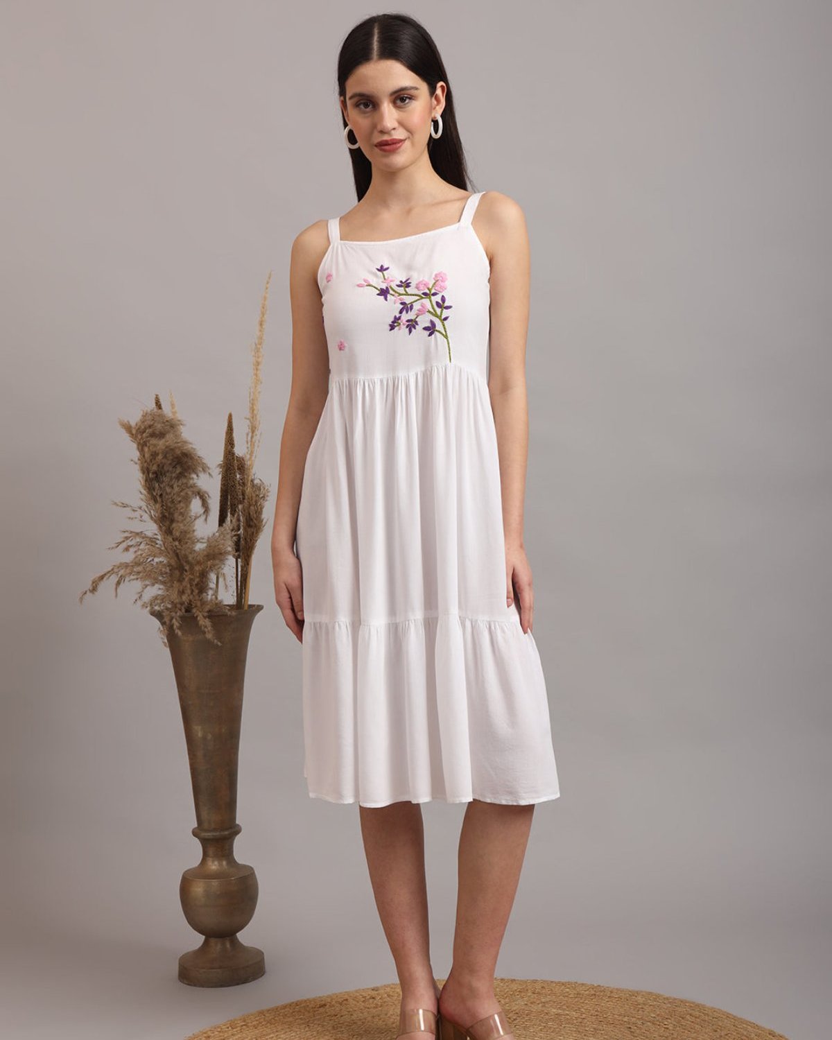 BREEZY ETHEREAL WHITE DRESS