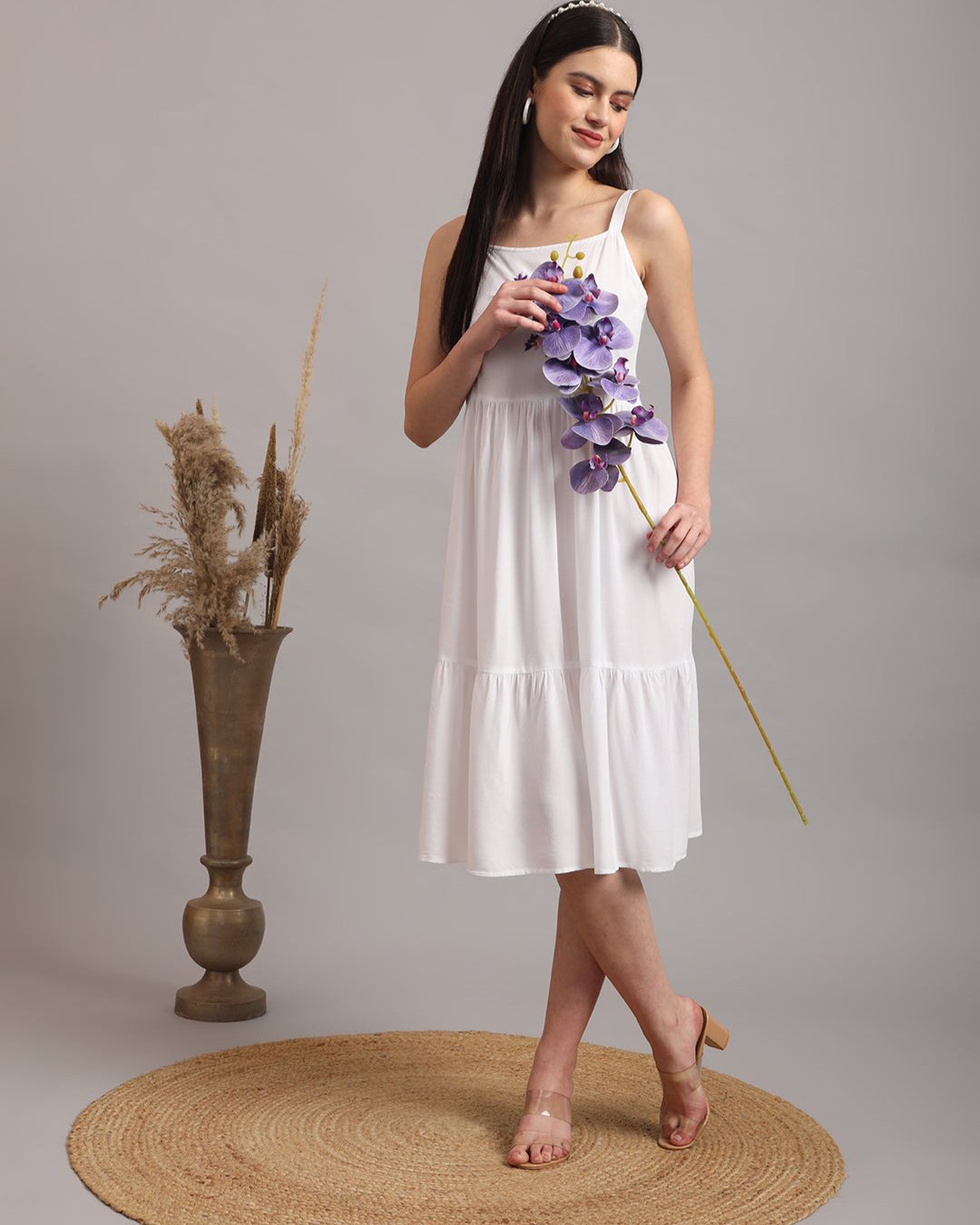 BREEZY ETHEREAL WHITE DRESS