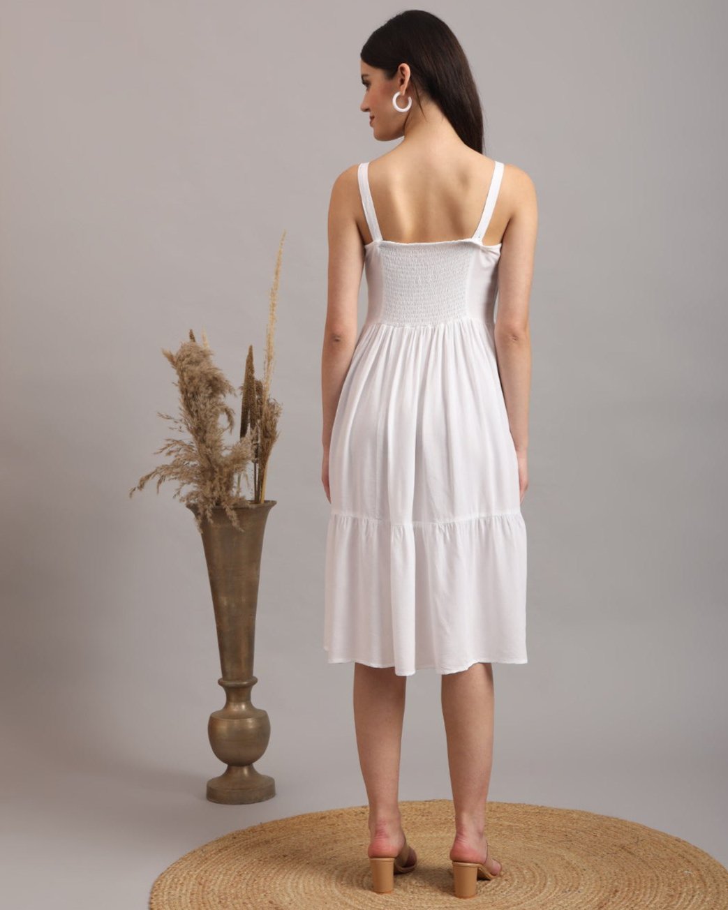 BREEZY ETHEREAL WHITE DRESS
