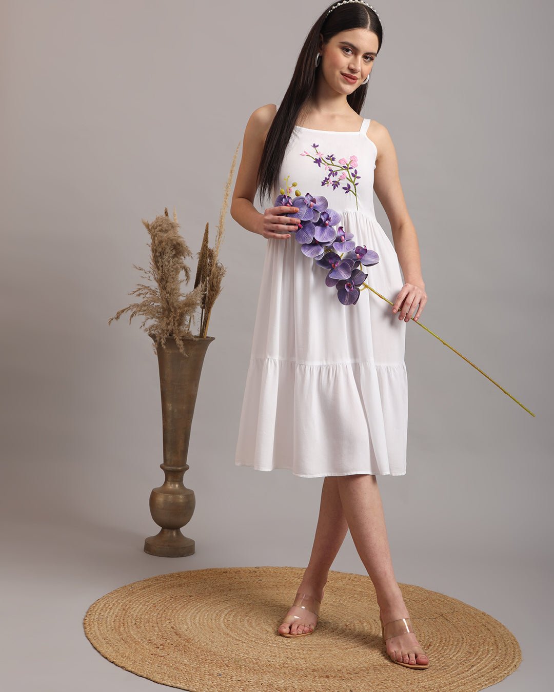 BREEZY ETHEREAL WHITE DRESS