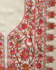 NILOFER- Kashmiri Inspired Aari Work Unstitched 3-Piece Suit Set