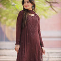 RAWAYAT CHOCOLATE BROWN Chikankari suit set