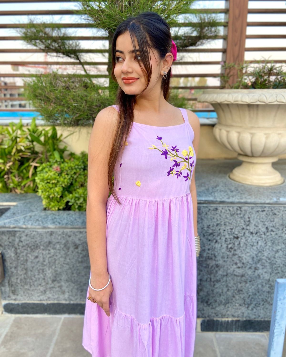 BREEZY LAVENDER DRESS