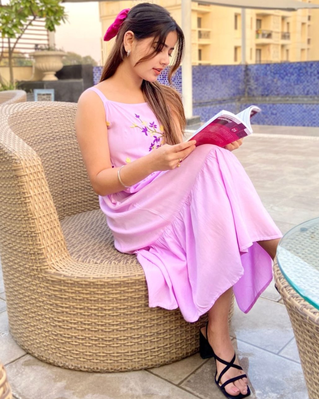 BREEZY LAVENDER DRESS