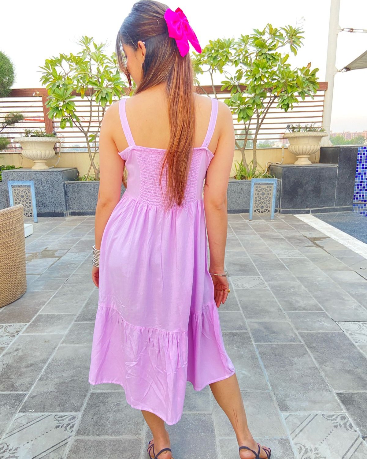 BREEZY LAVENDER DRESS