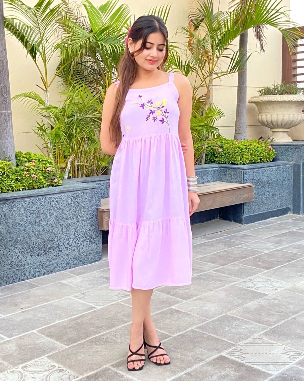 BREEZY LAVENDER DRESS