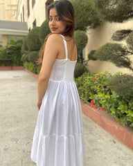 BREEZY ETHEREAL WHITE DRESS