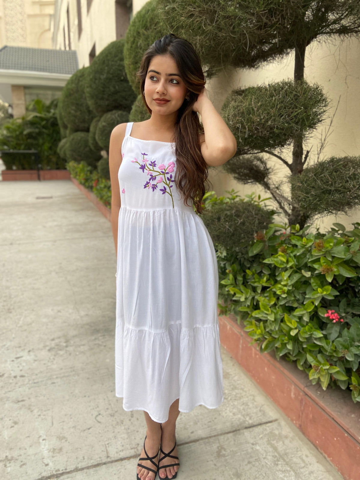 BREEZY ETHEREAL WHITE DRESS